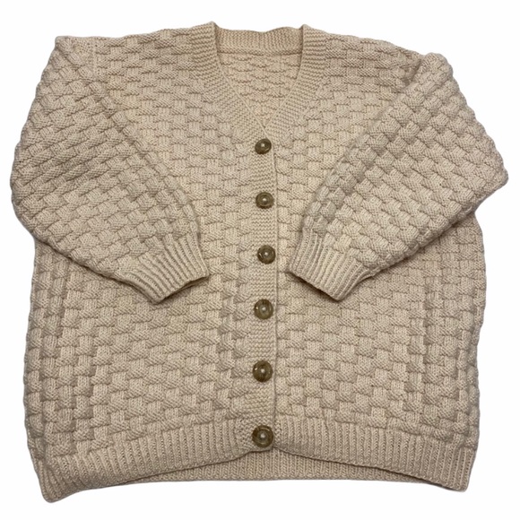 Hand Crafted Sweaters - Hand Knit Cardigan Sweater